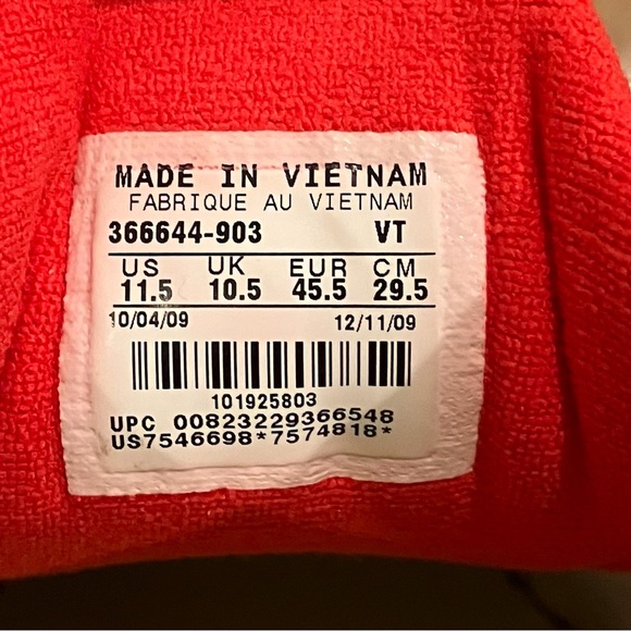 Nike Lunarglide Red and White Sneakers - Picture 4 of 4